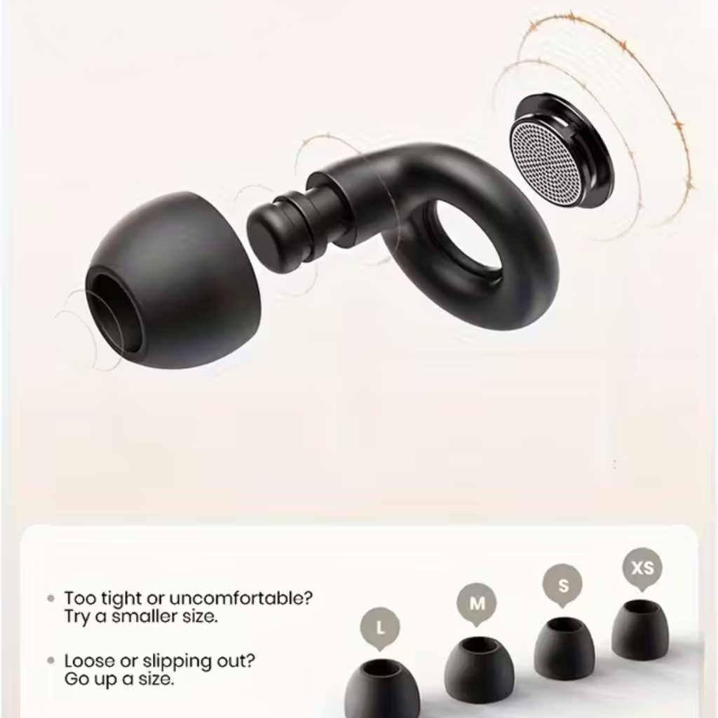 Tapón de oido para dormir con filtro