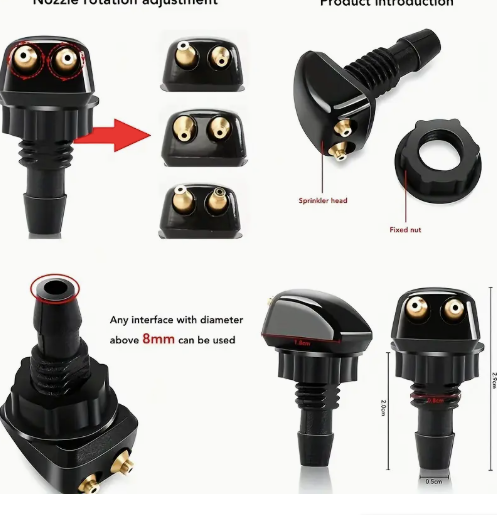 Kit completo universal de rociadores