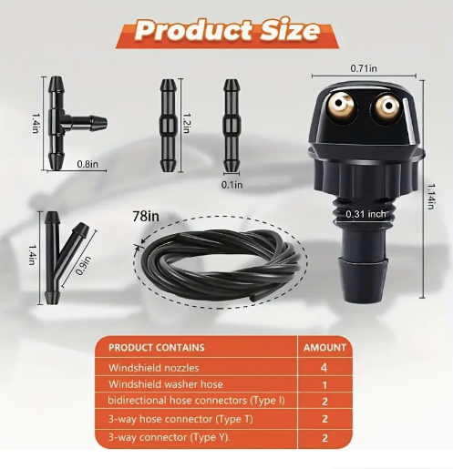 Kit completo universal de rociadores